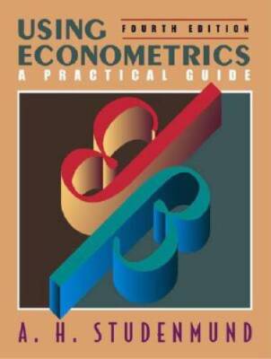 Using Econometrics: A Practical Guide (4th Edition) - Hardcover - VERY GOOD