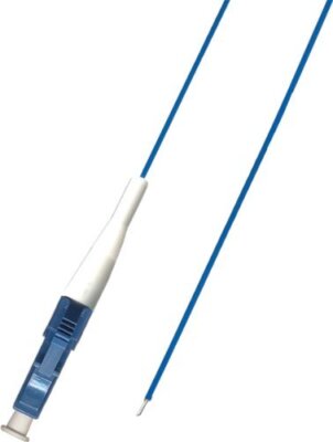 Fiber Optic Pigtail LC/UPC Singlemode Simplex 1M (9/125) for Splice