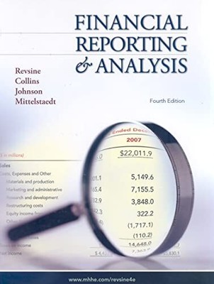 Financial Reporting and Analysis, Mittelstaedt, Fred