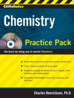 CliffsNotes Chemistry Practice Pack (CliffsNotes (Paperback)) - Paperback - GOOD