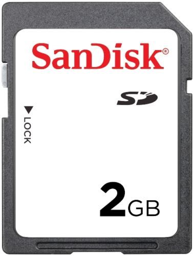 Tarjetas de memoria SD 2GB Cámara