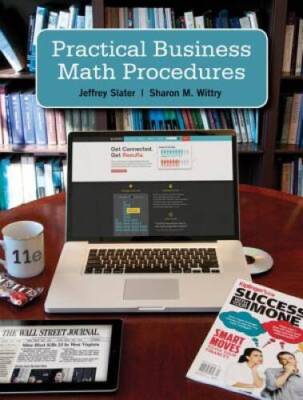 Practical Business Math Procedures with Handbook, Student DVD, and W - VERY GOOD