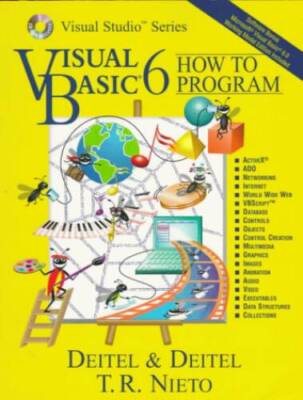 Visual Basic 6 How to Program - Paperback By Deitel, Harvey M - GOOD