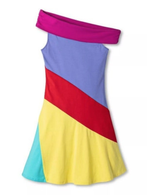 Stephen Burrows for Target Dress Rainbow Cotton Stretch Sz S NEW NWT