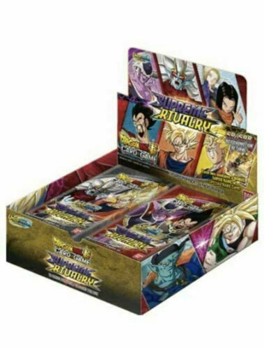 Dragon Ball Super Series 13 Supreme Rivalry Booster Box НОВЫЙ ЗАПЕЧАТАННЫЙ