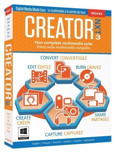 Roxio 视频编辑软件-英文版
