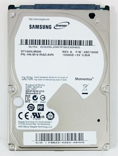 Seagate ST4000LM024（2.5 HDD 15mm厚 4TB） The ST4000LM024 Seagate 2.5
