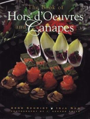 The Book of Hors D'Oeuvres and Canapes - 9780471287001, hardcover, Schmidt, new