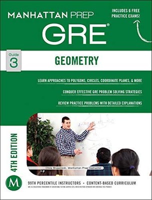 GRE GEOMETRY (MANHATTAN PREP GRE STRATEGY GUIDES) **BRAND NEW**