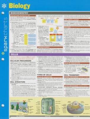 Biology SparkCharts - Hardcover By SparkNotes - GOOD