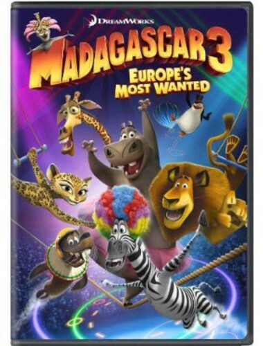 MADAGASCAR 3: EUROPE'S MOST WANTED (DVD, 2012) - NEW SEALED