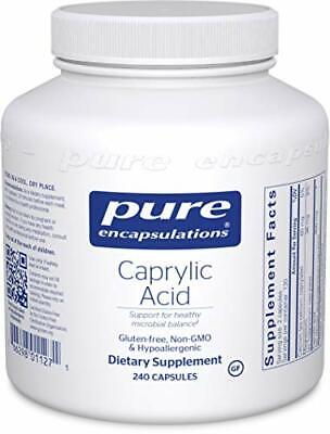 Pure Encapsulations - Caprylic Acid - Gradual Release, Buffered Caprylic Acid