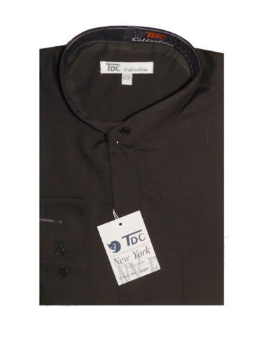 Cotton Blend Solid Dress Shirts for Men