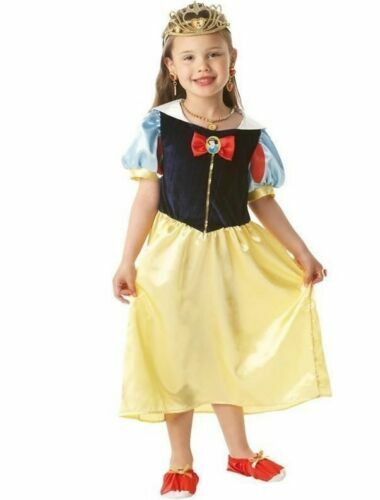Ciao Prinzessin Schneewittchen Kostüm Für Mädchen – Kleid, Umhang & Diadem (Gr. 8-10 Jahre)