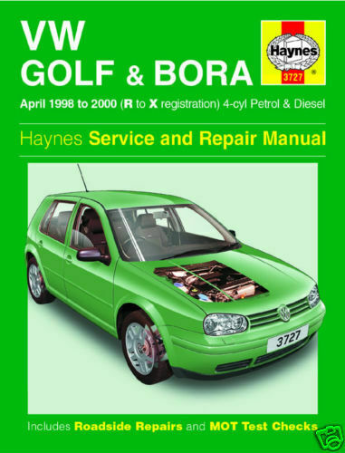 Manual de taller de reparación y servicios Golf VW