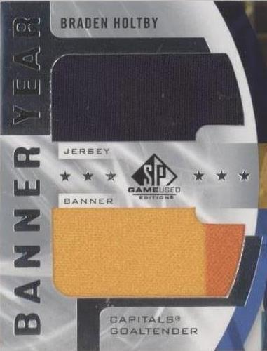 2020-21 Upper Deck SP Game Used - Braden Holtby #BYJ-BH