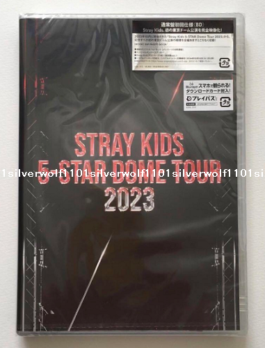 New Stray Kids 5-STAR Dome Tour 2023 Standard Edition Blu