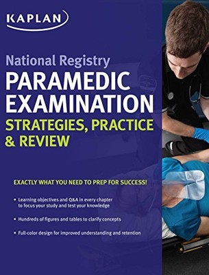 NATIONAL REGISTRY PARAMEDIC EXAMINATION STRATEGIES, By Kaplan Medical BRAND NEW