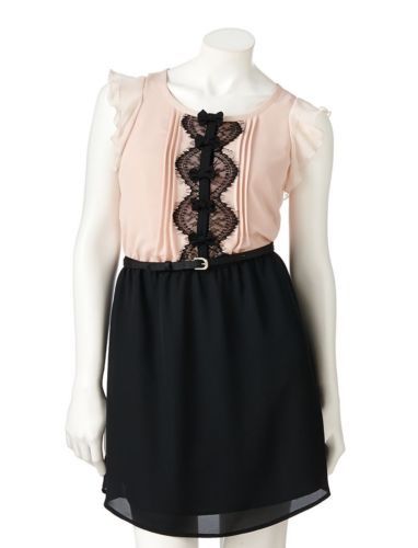 Lauren Conrad Peter Pan Collar Burgundy Dress Flowers Size S | eBay