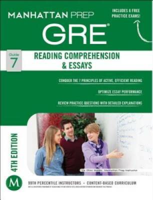 GRE Reading Comprehension & Essays (Manhattan Prep GRE Strategy Guides) - GOOD