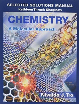 Selected Solutions Manual for Chemistry: A Molecular Approach - VERY GOOD