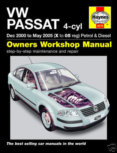 Manual de taller de reparación y servicios Passat