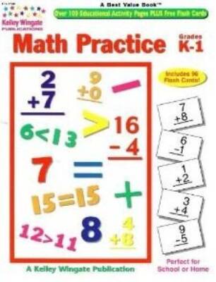 Math Practice: Grades K-1 - Paperback By Wingate, Kelley - GOOD
