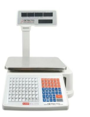 Cardinal Detecto DL1030P 30lb Digital Price Computing Scale W/ Printer & Tower
