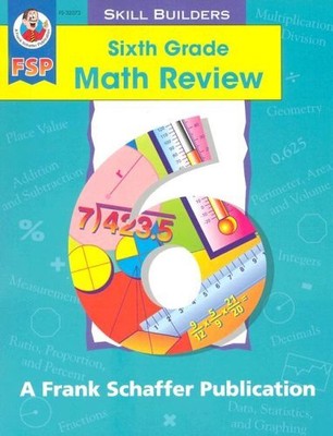 Sixth Grade Math Review (Math Review Skill Builders) - paperback Silbey, Rob...