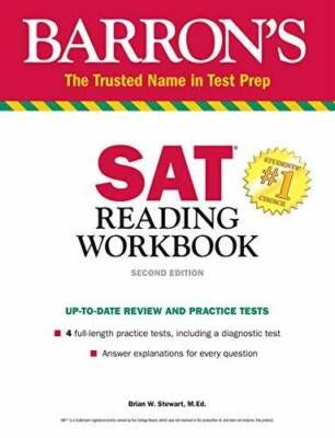 Barron's SAT Reading Workbook - Paperback By Stewart M.Ed., Brian W. - GOOD
