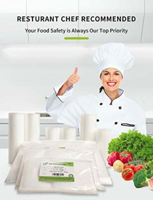 2 Rolls 8" x 50' 11" x 50' Vacuum Sealer Bags for Food Saver Seal Storage