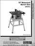 Delta ShopMaster Table Saw Model SM200L  Manual