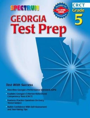 Spectrum Georgia Test Prep, Grade 5 - Paperback - GOOD