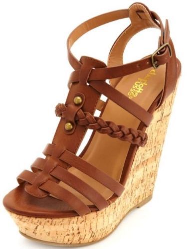 Charlotte Russe Women's Wedge Sandals and Flip Flops