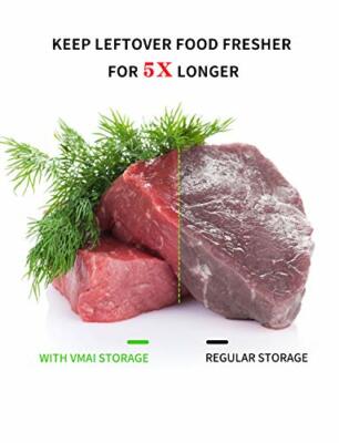 2 Rolls 8" x 50' 11" x 50' Vacuum Sealer Bags for Food Saver Seal Storage