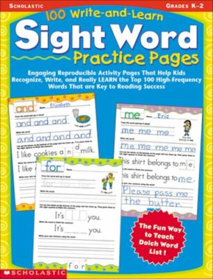 100 Write-And-Learn Sight Word Practice Pages: Engaging Reproducible Activity