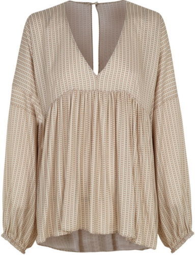 MASSIMO DUTTI NWT SS24 Long linen dress with contrast trims