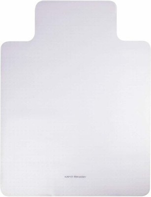 Mind Reader OFFCMAT-CLR Heavy Duty Office Carpet Chair Mat Clear 36'' x 47'' (W4)