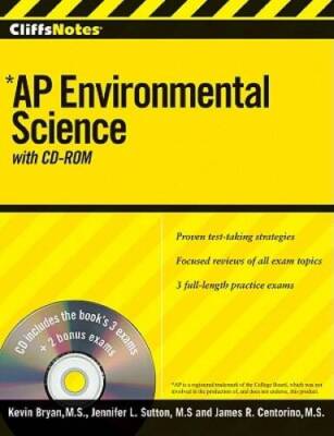CliffsNotes AP Environmental Science with CD-ROM (Cliffs AP) - Paperback - GOOD