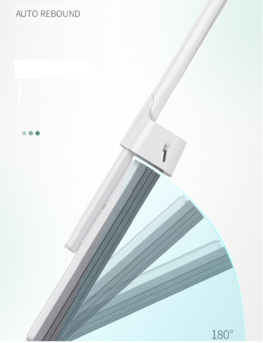 Glue Cotton Sponge Mop 180 Degree Adjustable Water Absorbent 2 in 1 Wash Clean!