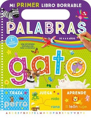 My First Wipe-Clean Book: Words (Spanish) (Spiral Bound) My First Wipe-Clean