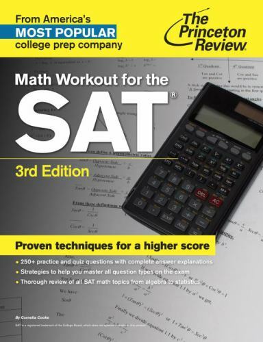 College Test Preparation Ser.: Math Workout for the SAT, 3rd Edition by ...