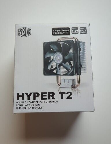 Master Hyper T2 Rr-ht2-28pk-r1 Double Heatpipe Perform Long Lasting Fan