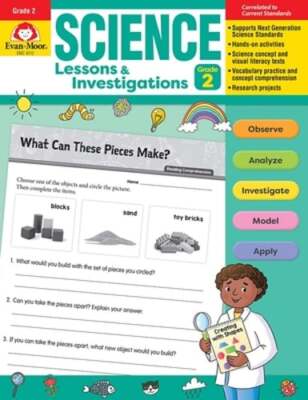 Science Lessons and Investigations, Grade 2 Teacher Resource: Used