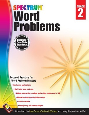 Word Problems, Grade 2 (Spectrum) [Paperback]