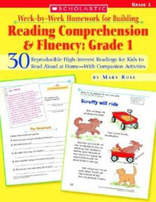 Week-by-Week Homework for Building Reading Comprehension & Fluency: Grade - GOOD