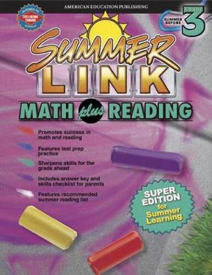 Summer Link Math plus Reading, Summer Before Grade 3 - Paperback - ACCEPTABLE