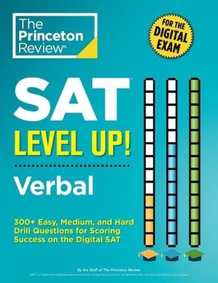 The Princeton Review SAT Level Up! Verbal (Paperback) College Test Preparation