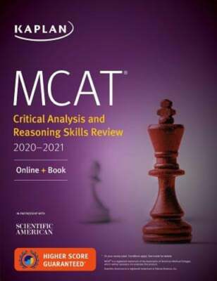 MCAT Critical Analysis and Reasoning Skills Review 2020-2021: Online + Book: New