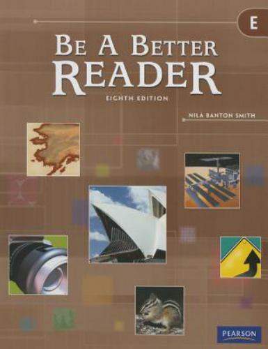 Be a Better Reader Level e Student Worktext by Pearson School (2008 ...